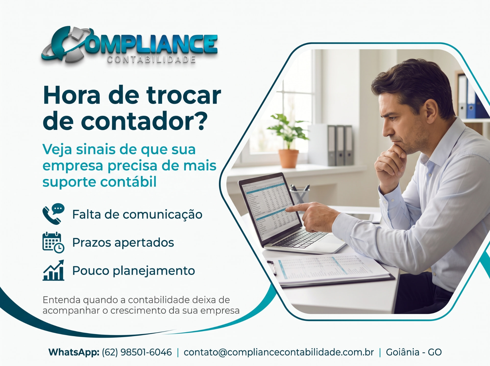 5 sinais de que está na hora de trocar de contador
