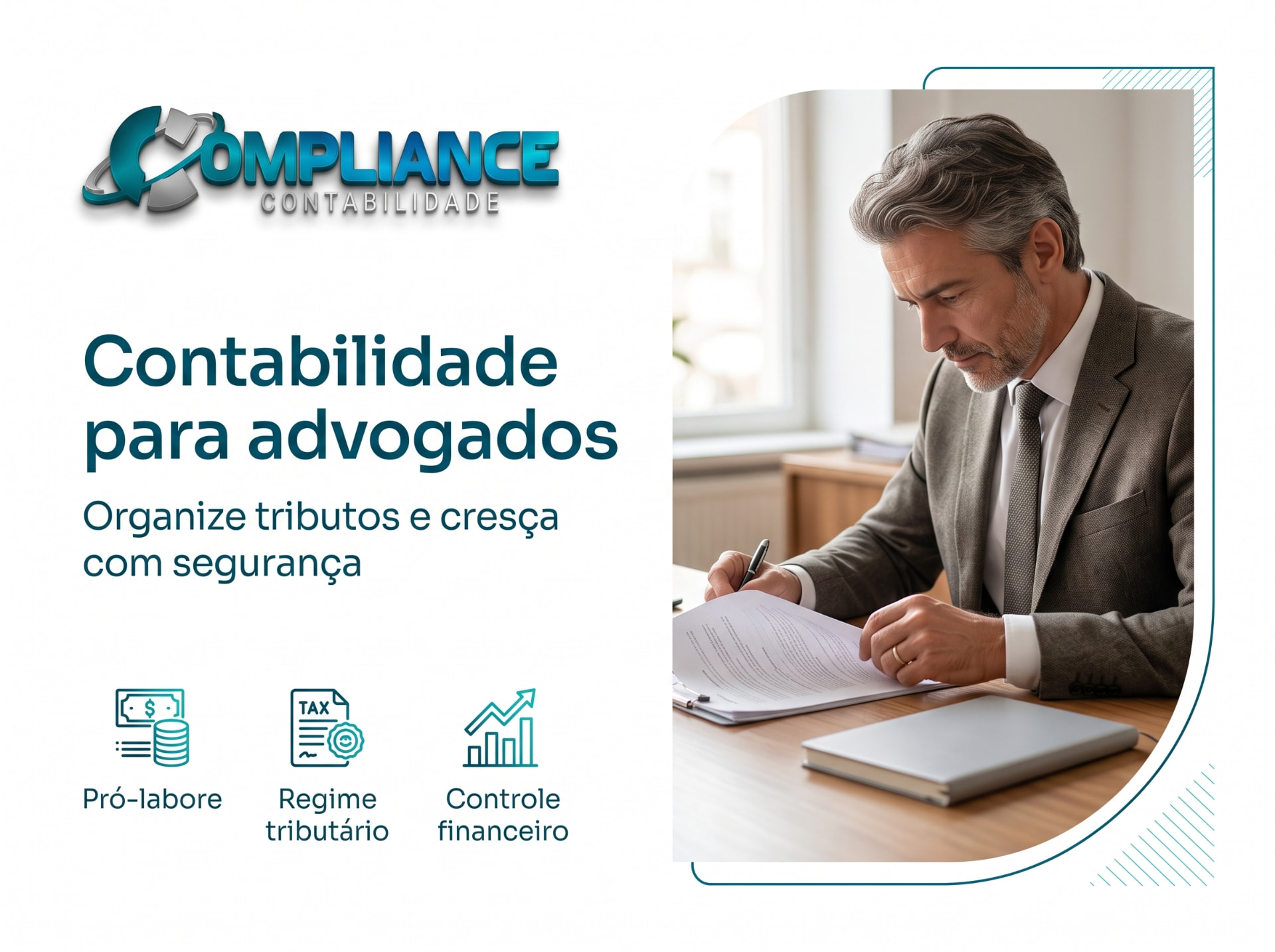 Contabilidade para advogados em Goiânia: impostos, pró-labore e consultoria