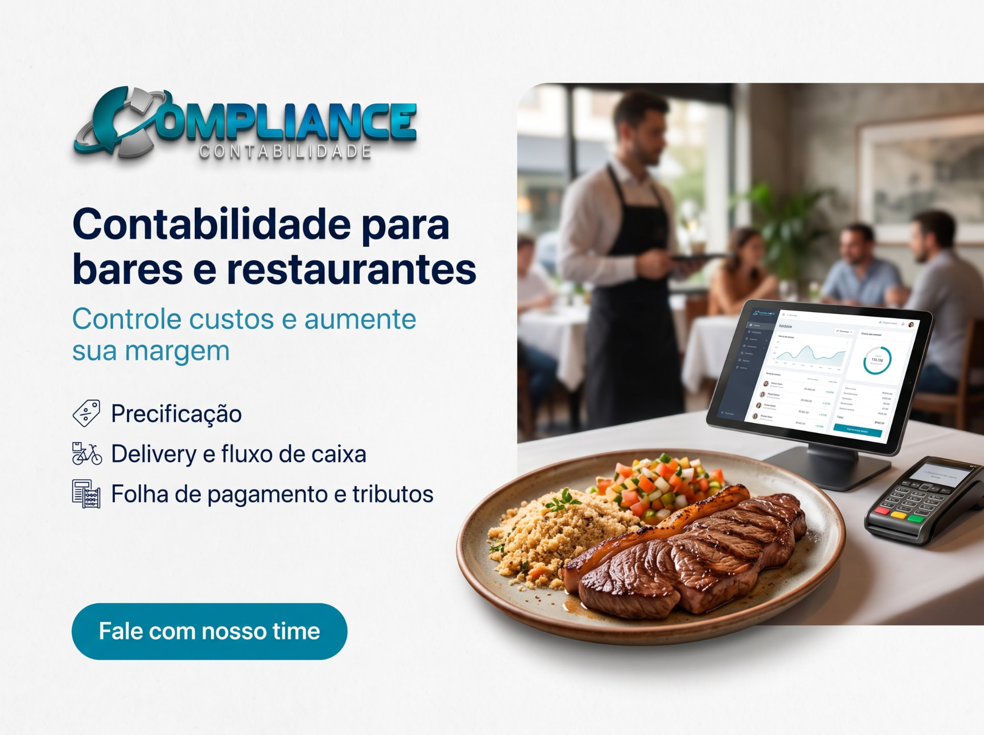 Como bares e restaurantes podem controlar custos e aumentar a margem de lucro