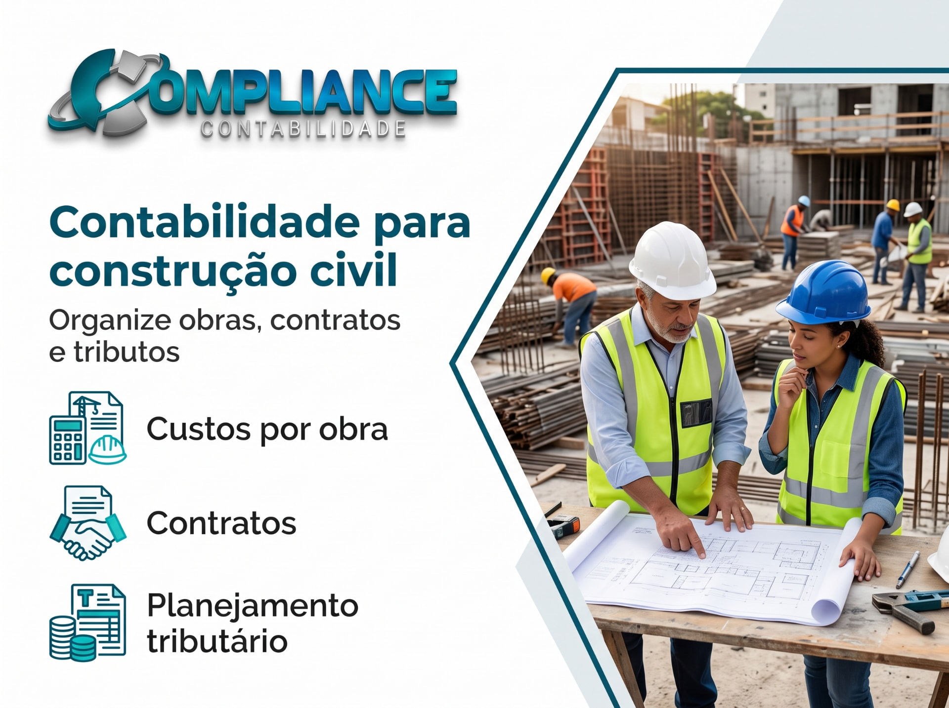 Contabilidade para construção civil: como organizar obras, contratos e tributos