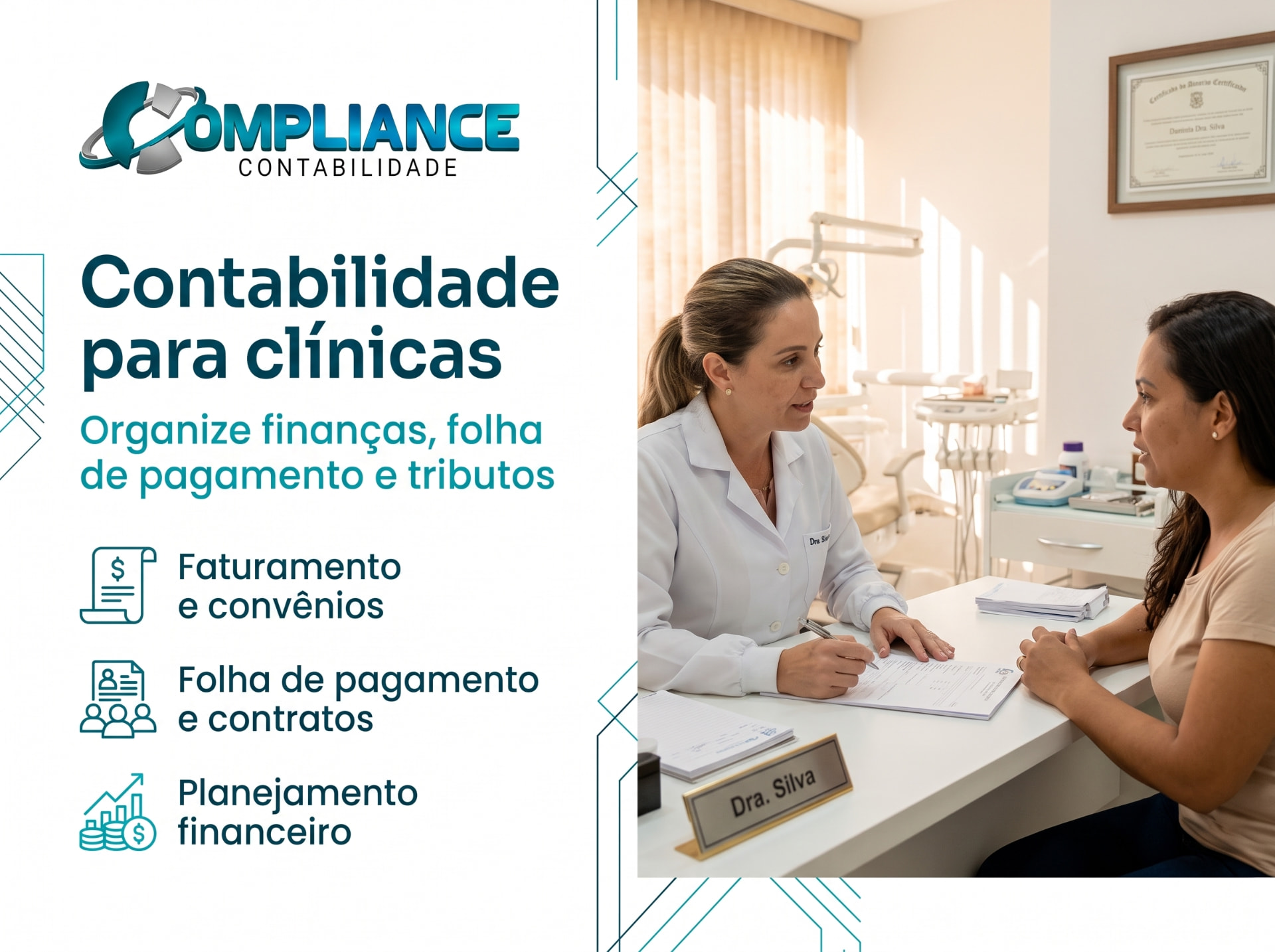 Contabilidade para clínicas médicas e odontológicas em Goiânia: finanças, folha e impostos