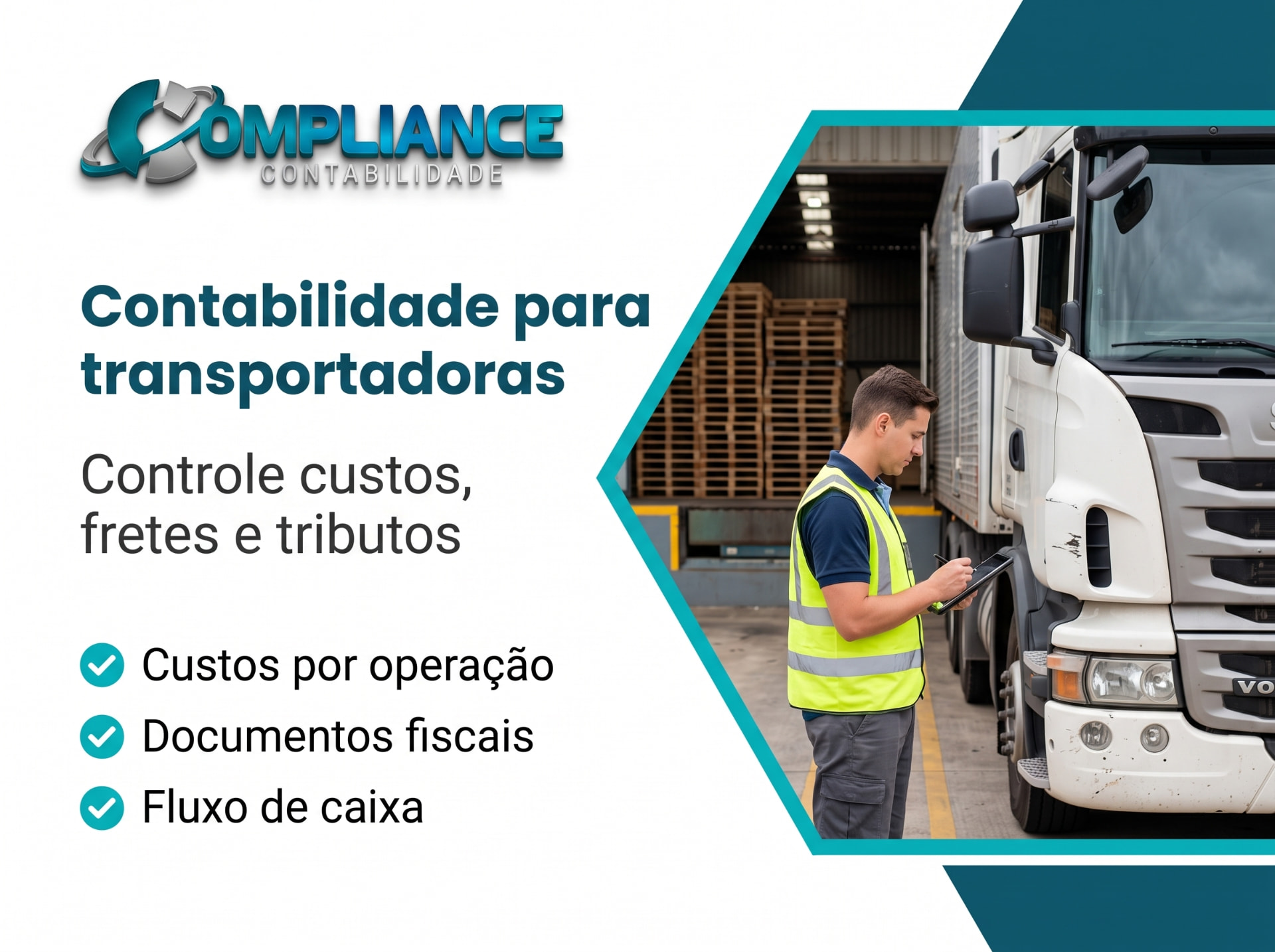 Contabilidade para transportadoras em Goiânia: custos, fretes e tributos