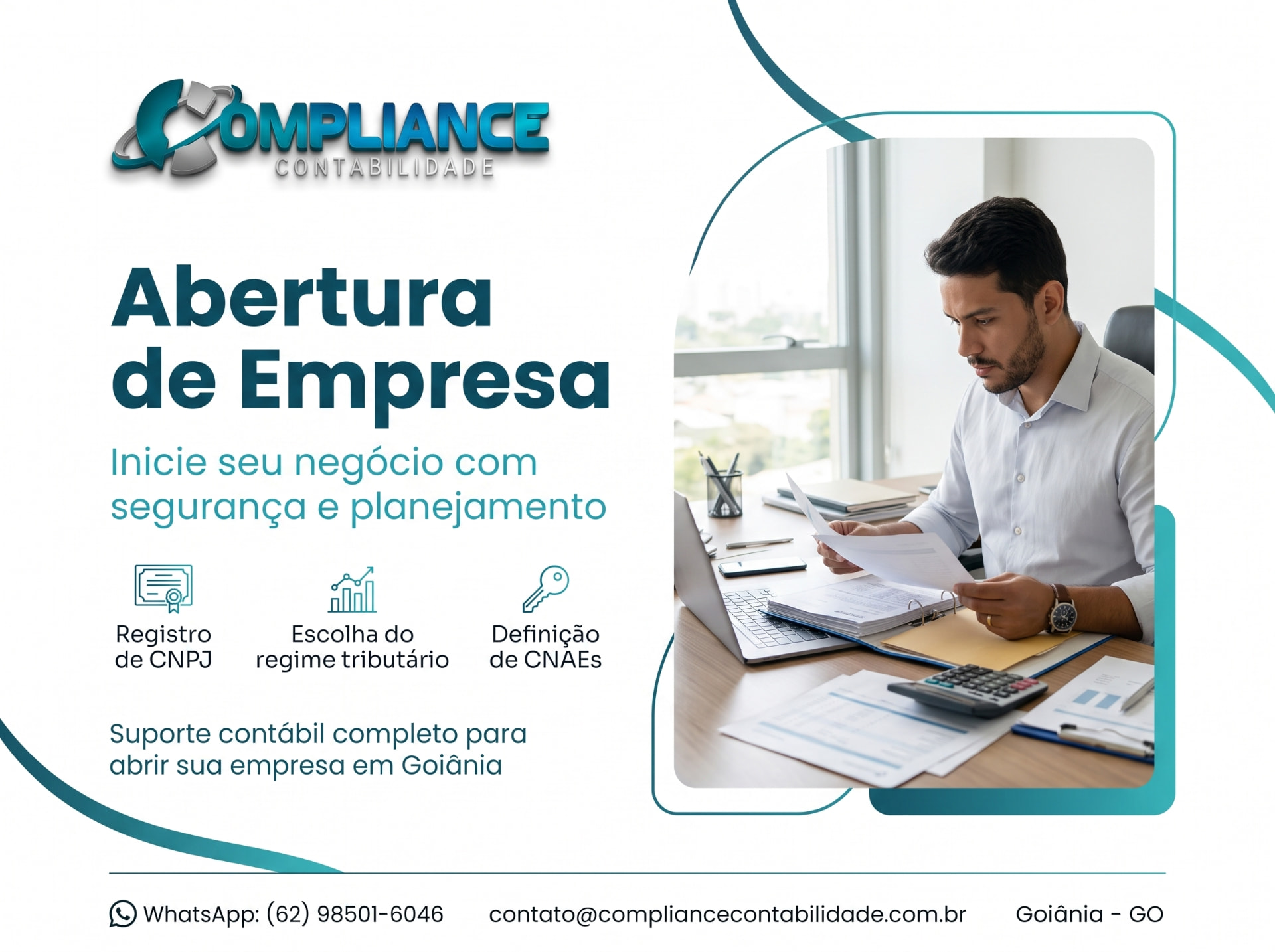 Abertura de Empresa em Goiânia: passo a passo para abrir seu CNPJ com segurança